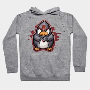 Cartoon penguin lover gift Hoodie